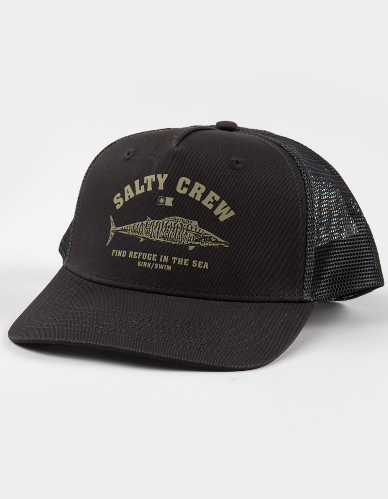 SALTY CREW Wahoo Stamp Retro Trucker Hat image number 0