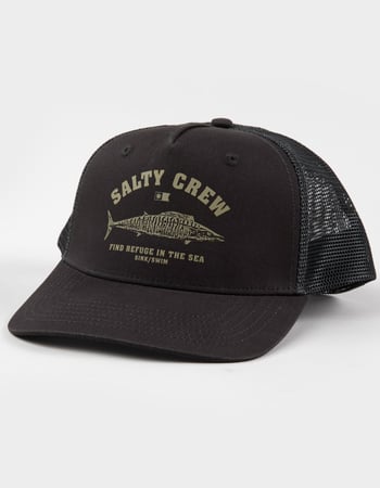 SALTY CREW Wahoo Stamp Retro Trucker Hat Primary Image