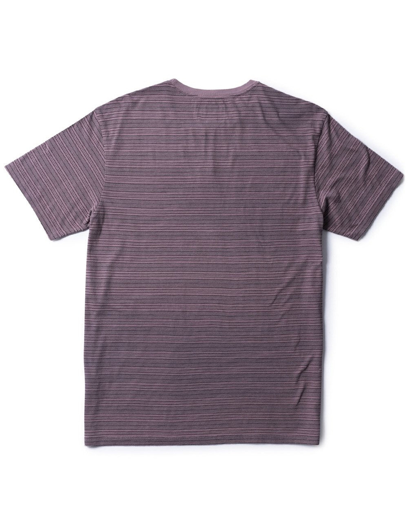 VISSLA Creek Mens Stripe Tee FIG Tillys