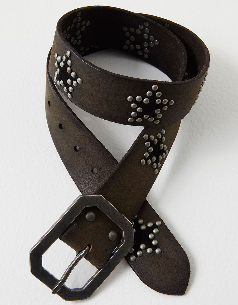 FREE PEOPLE Starcrossed Studded Belt image number 0