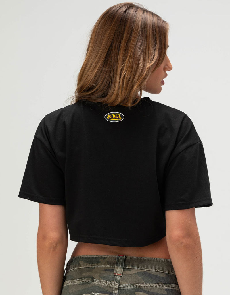 VON DUTCH Signature Womens Crop Tee image number 1