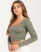 ROXY Best Keepsake Womens Knit Top image number 3