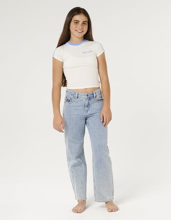 RIP CURL Sunshine Fitted Girls Tee Primary Image