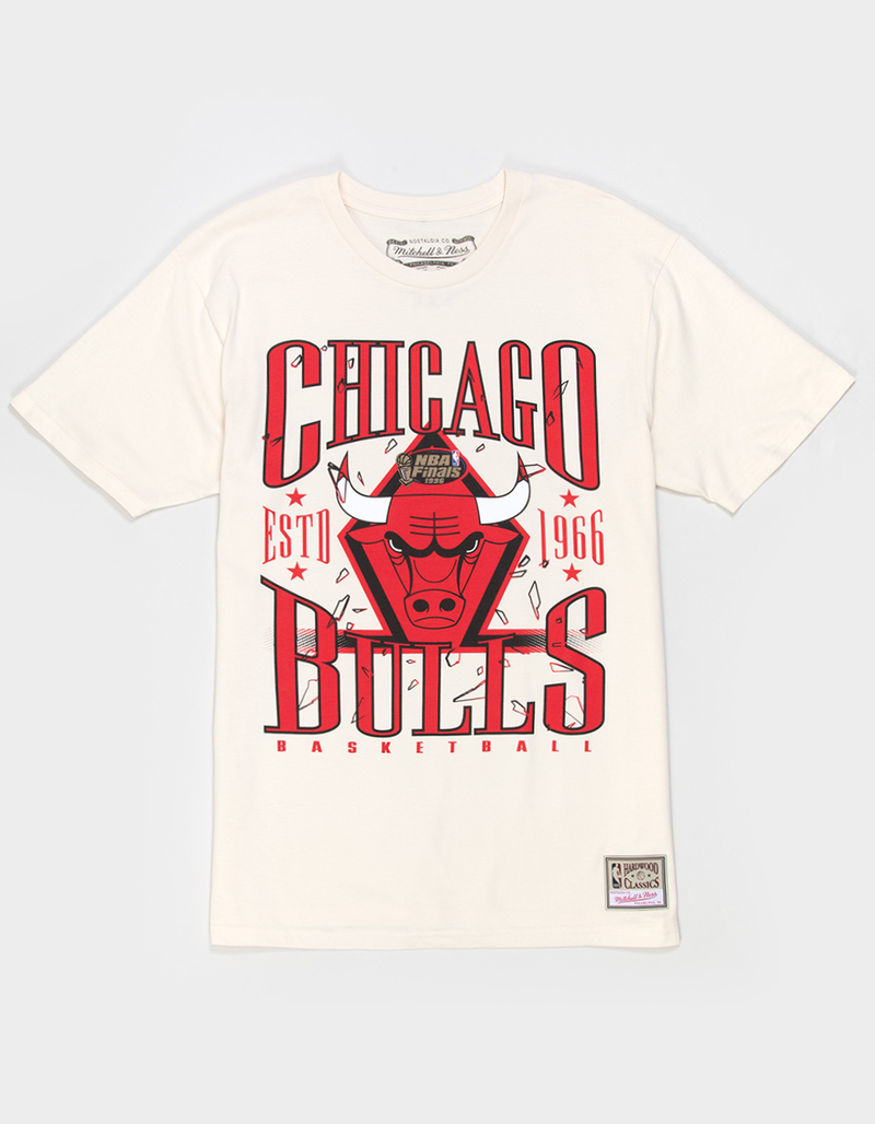 MITCHELL & NESS Chicago Bulls Shattered Mens Tee image number 0