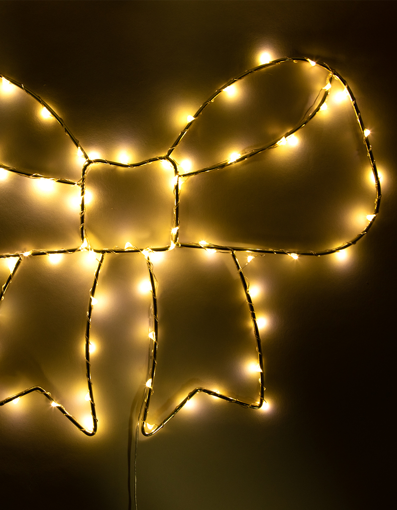 TILLYS HOME Bow Sculpture Light image number 1