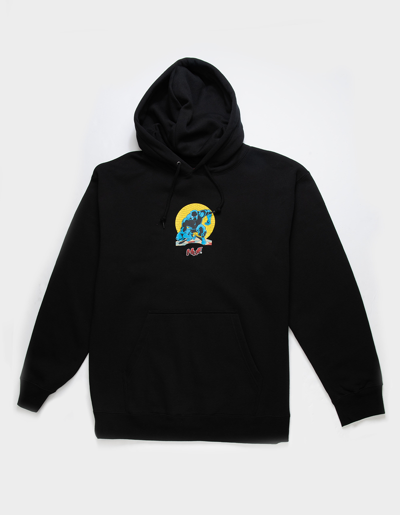 HUF x Avengers Night Prowling Mens Fleece Hoodie image number 0