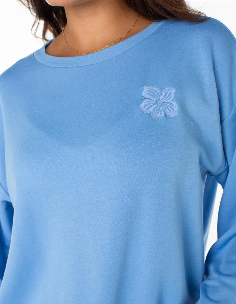 ROXY Surfing By Moonlight Womens Crewneck Sweatshirt image number 1