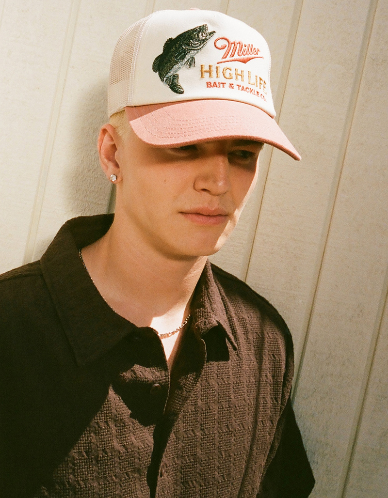 AMERICAN NEEDLE Miller High Life Trucker Hat image number 3