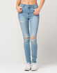 RSQ Manhattan High Rise Womens Ripped Skinny Jeans image number 1
