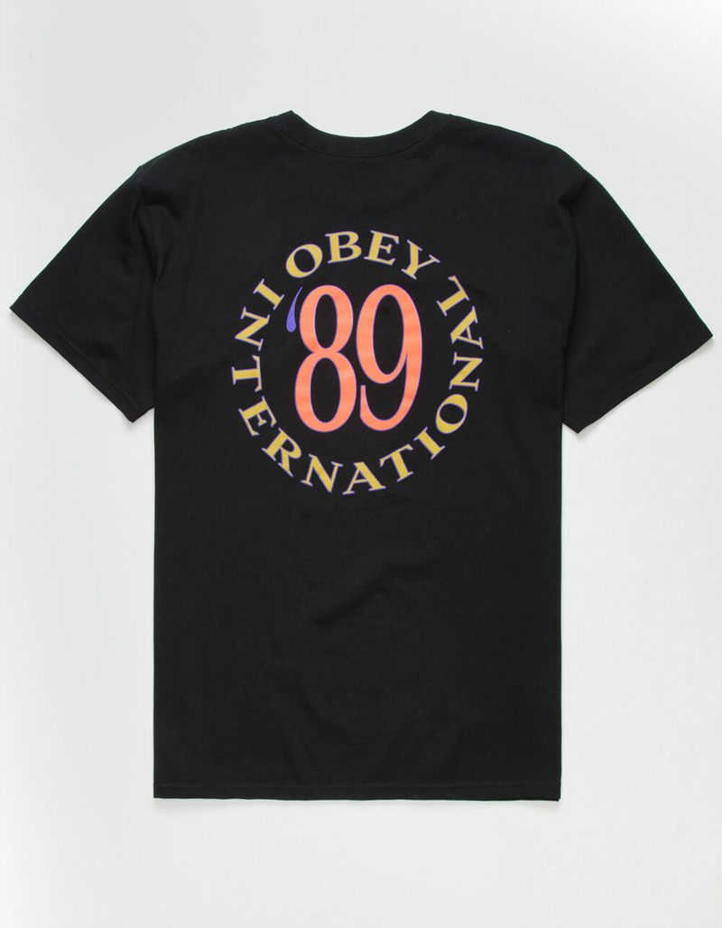 OBEY 89 International Mens T-Shirt image number 0