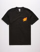 SANTA CRUZ Flaming Dot Mens T-Shirt image number 1