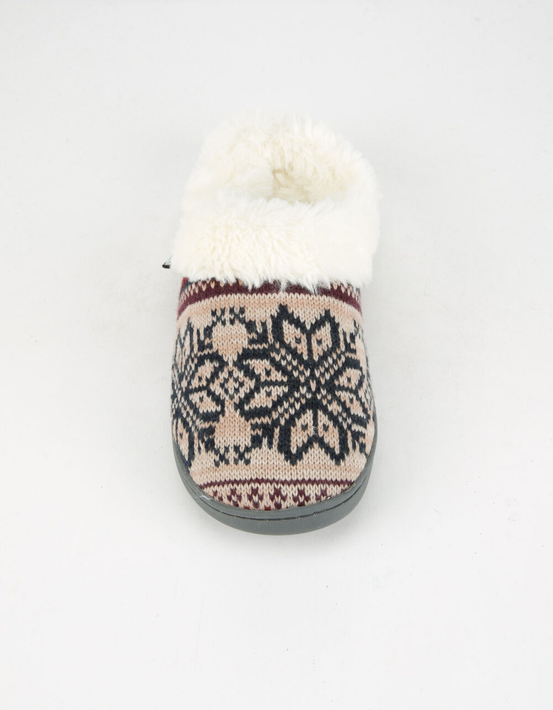 MUK LUKS Star Snowflake Womens Slippers image number 4