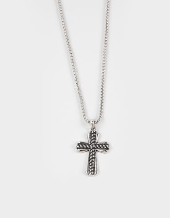 RSQ Long Cross Necklace Alternative Image