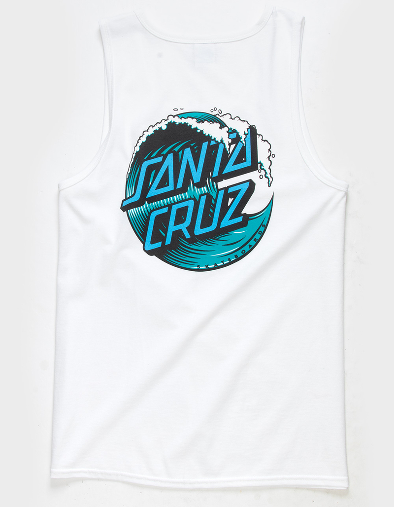 SANTA CRUZ Wave Dot Mens Tank Top image number 0
