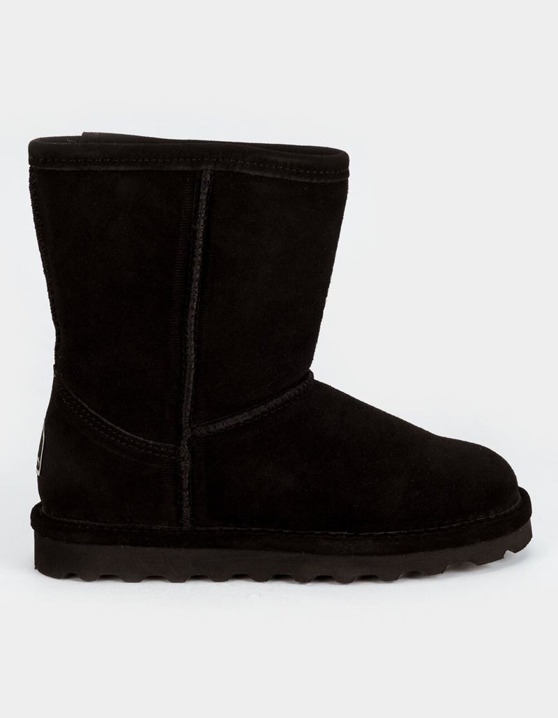 BEARPAW Elle Girls Black Boots image number 1