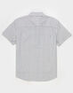 BRIXTON Coastal Print Stripe Mens Button Up Shirt image number 2