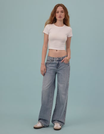 RSQ Womens Low Rise Original Baggy Jeans Primary Image