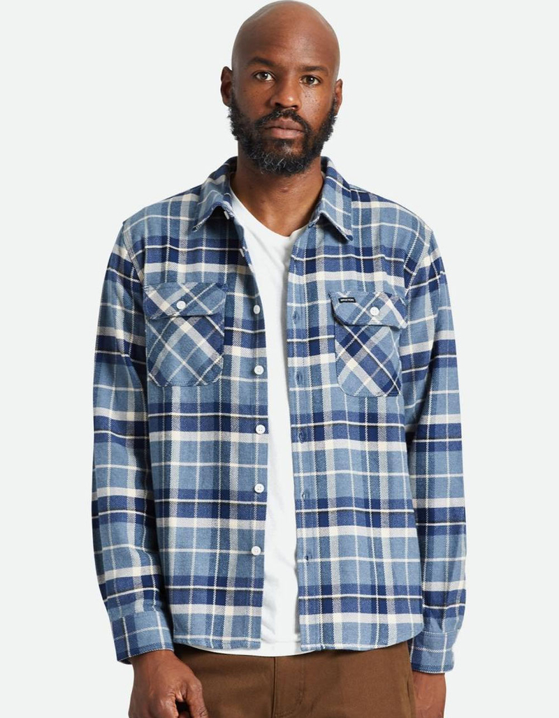 BRIXTON Bowery Mens Flannel image number 0