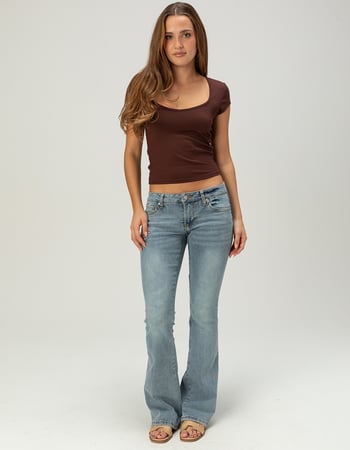 TILLYS Butter Soft Womens Sweetheart Tee Alternative Image