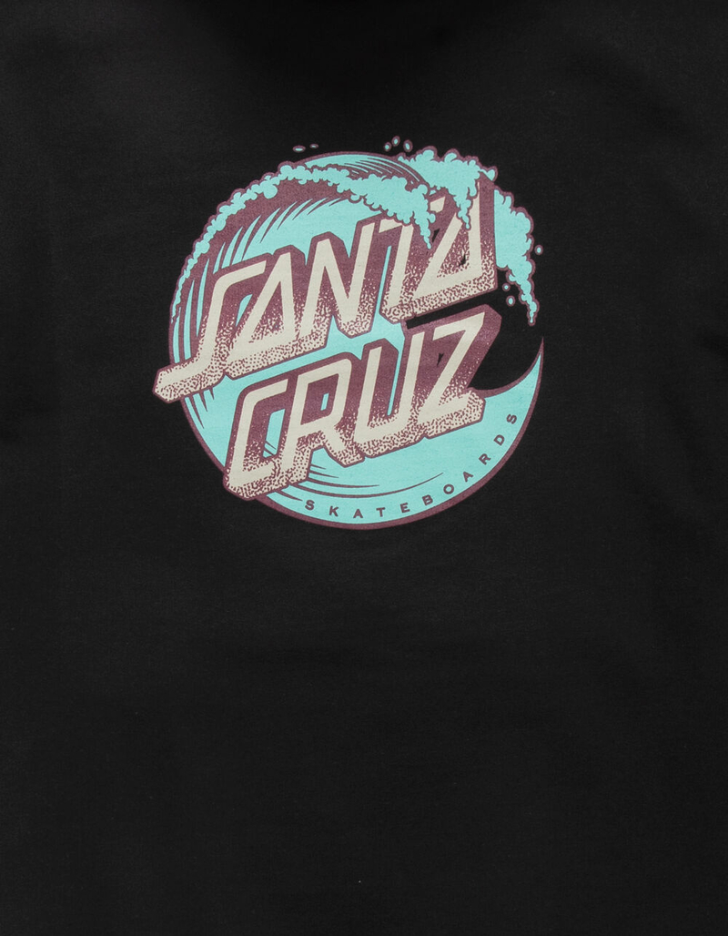 SANTA CRUZ Stipple Wave Dot Boys Hoodie image number 4