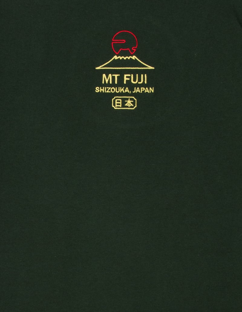 SAME GANG Mt. Fuji Embroidered Mens Tee image number 1