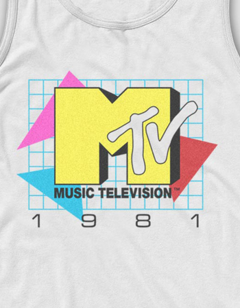 MTV Retro 1981 Unisex Tank Top Alternative Image