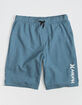 HURLEY Stretch Boys Navy Pull On Shorts image number 1