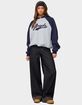 EDIKTED Angels Raglan Oversized Hoodie image number 5