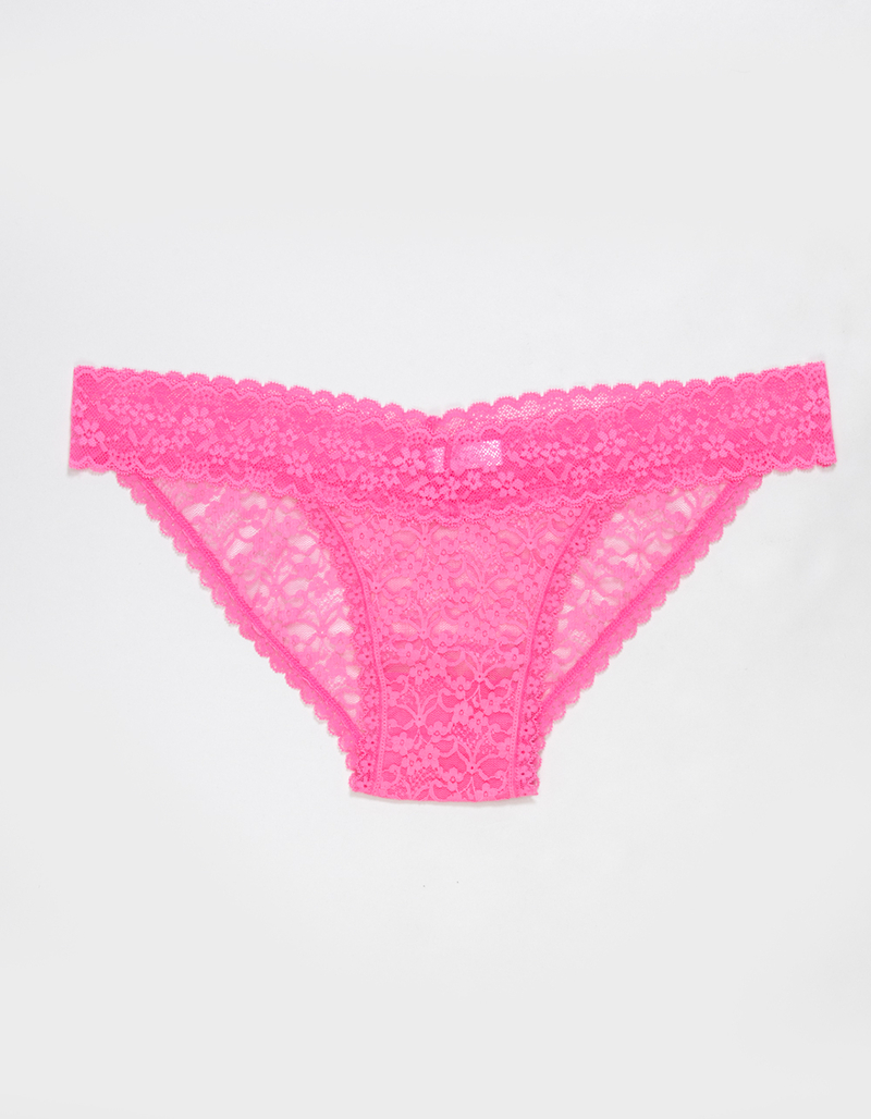 FULL TILT Allover Lace Cheeky Panties image number 0