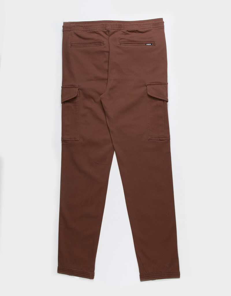 RSQ Boys Twill Cargo Jogger Pants image number 10