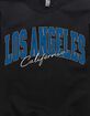 LOS ANGELES California Script Unisex Crewneck Sweatshirt image number 2