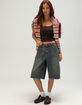 RSQ Womens Low Rise Baggy Jorts image number 5