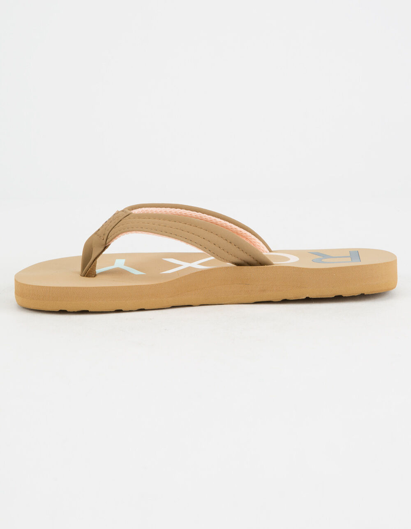 ROXY Vista II Tan Girls Sandals image number 3