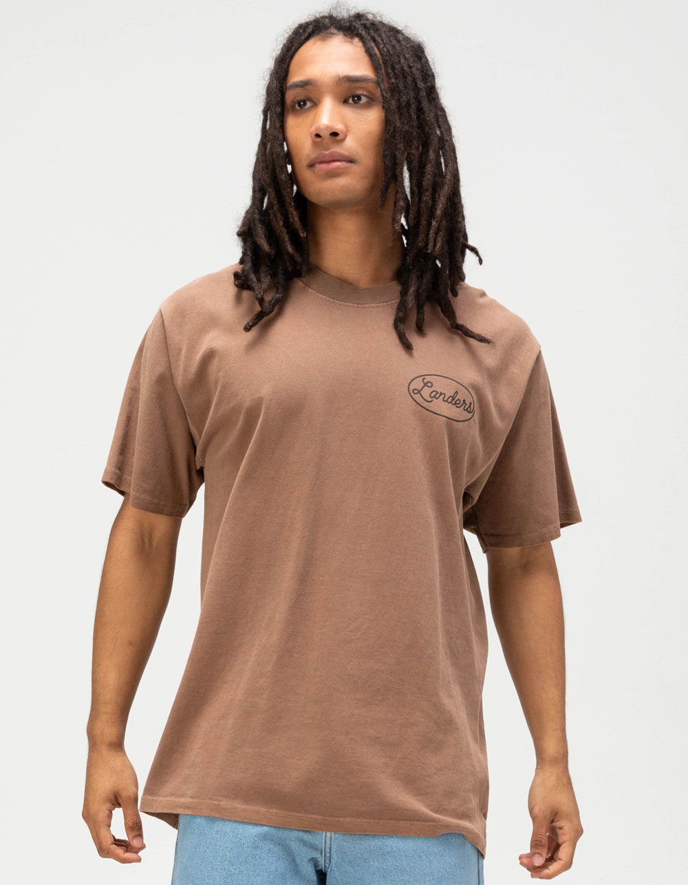 LANDERS SUPPLY HOUSE Keep The West Wild Mens Tee - BROWN | Tillys