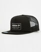 ADIDAS Originals Patch Black Mens Trucker Hat image number 1