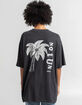 QUIKSILVER No Fun Womens Oversized Tee image number 1