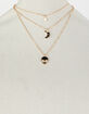 FULL TILT Layered Aliens & Star Necklace image number 3