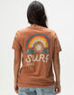 ROXY Painted Surf Womens Boyfriend Tee image number 1