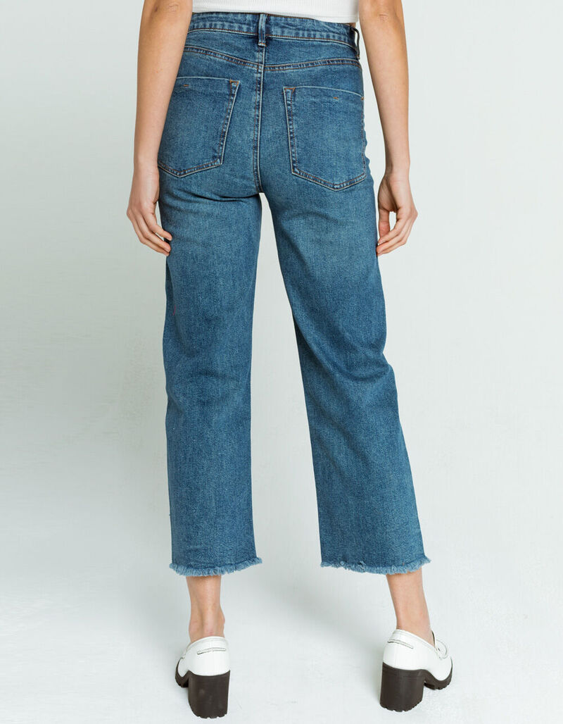 WEST OF MELROSE High And Mighty Wide Leg Womens Jeans - DENIM - 384454800