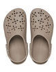 CROCS Floral Cut-Out Womens Classic Clogs image number 3