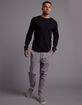 RSQ Mens Twill Jogger Pants image number 7