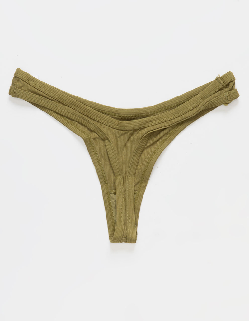 FULL TILT High Leg Thong image number 1