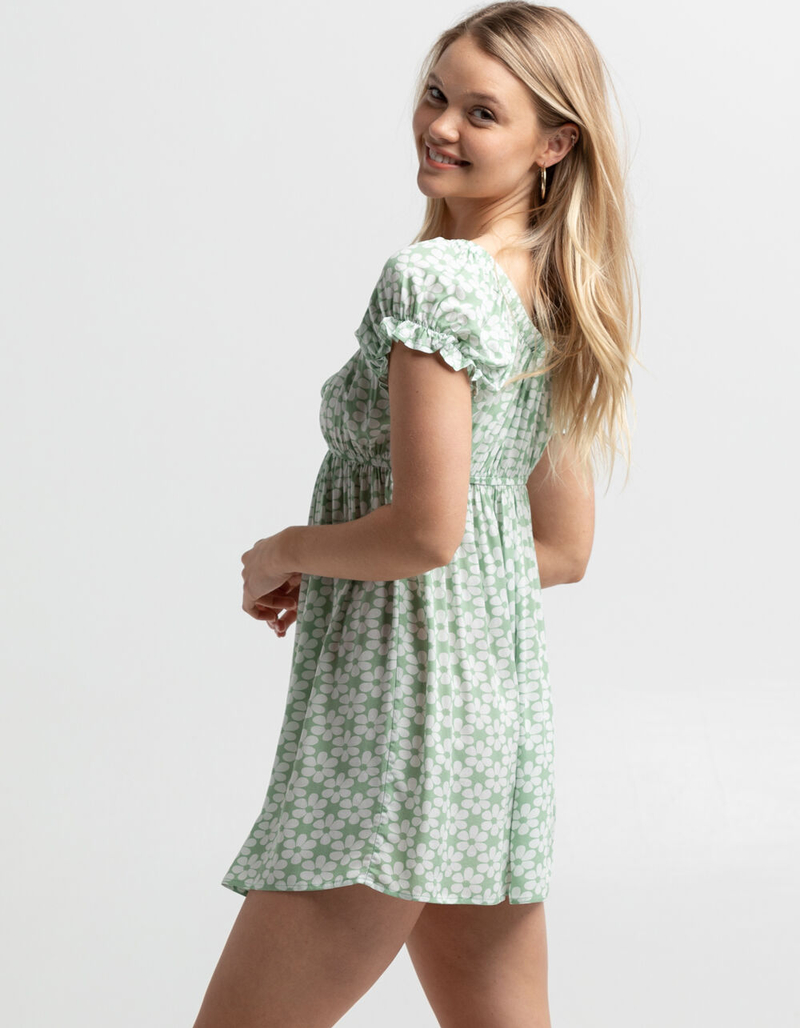 FULL TILT Floral Babydoll Dress image number 2