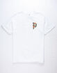 PRIMITIVE Dirty P Sunflower White Mens T-Shirt image number 1