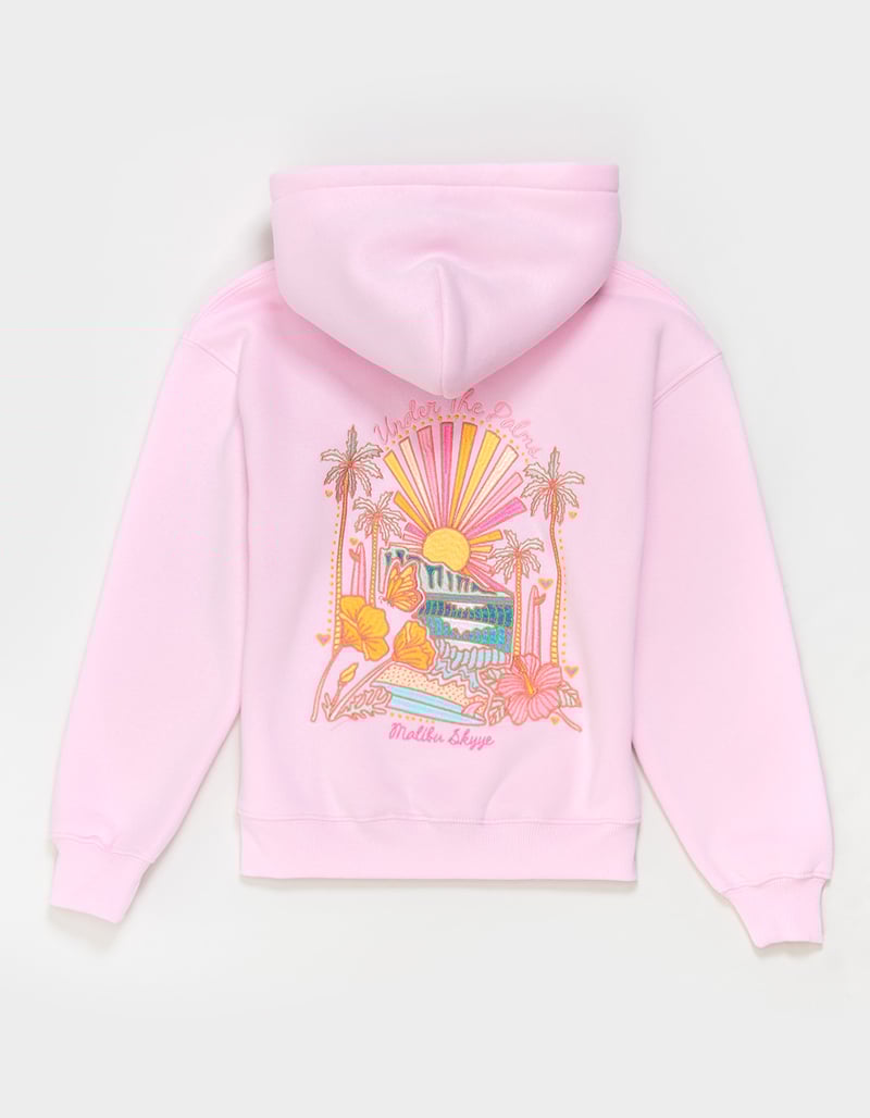MALIBU SKYYE Under The Palms Girls Hoodie image number 2