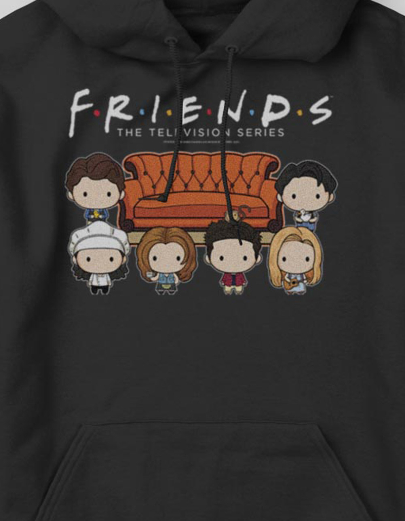 FRIENDS Cartoon Couch Crew Unisex Hoodie image number 1