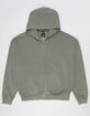 RSQ Mens Washed Zip-Up Oversized Hoodie image number 2