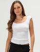 BOZZOLO Womens Scoop Neck Sleeveless Top image number 1