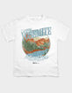 YOSEMITE National Park Vintage Girls Tee image number 1