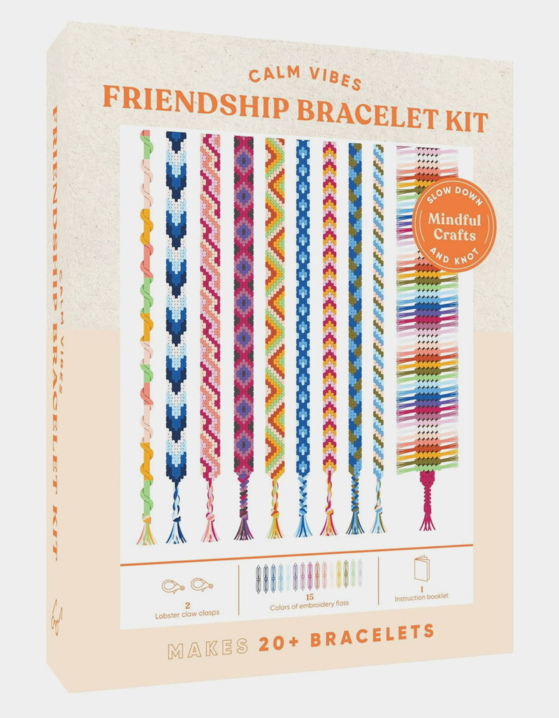 Mindful Crafts: Friendship Bracelet Kit image number 0